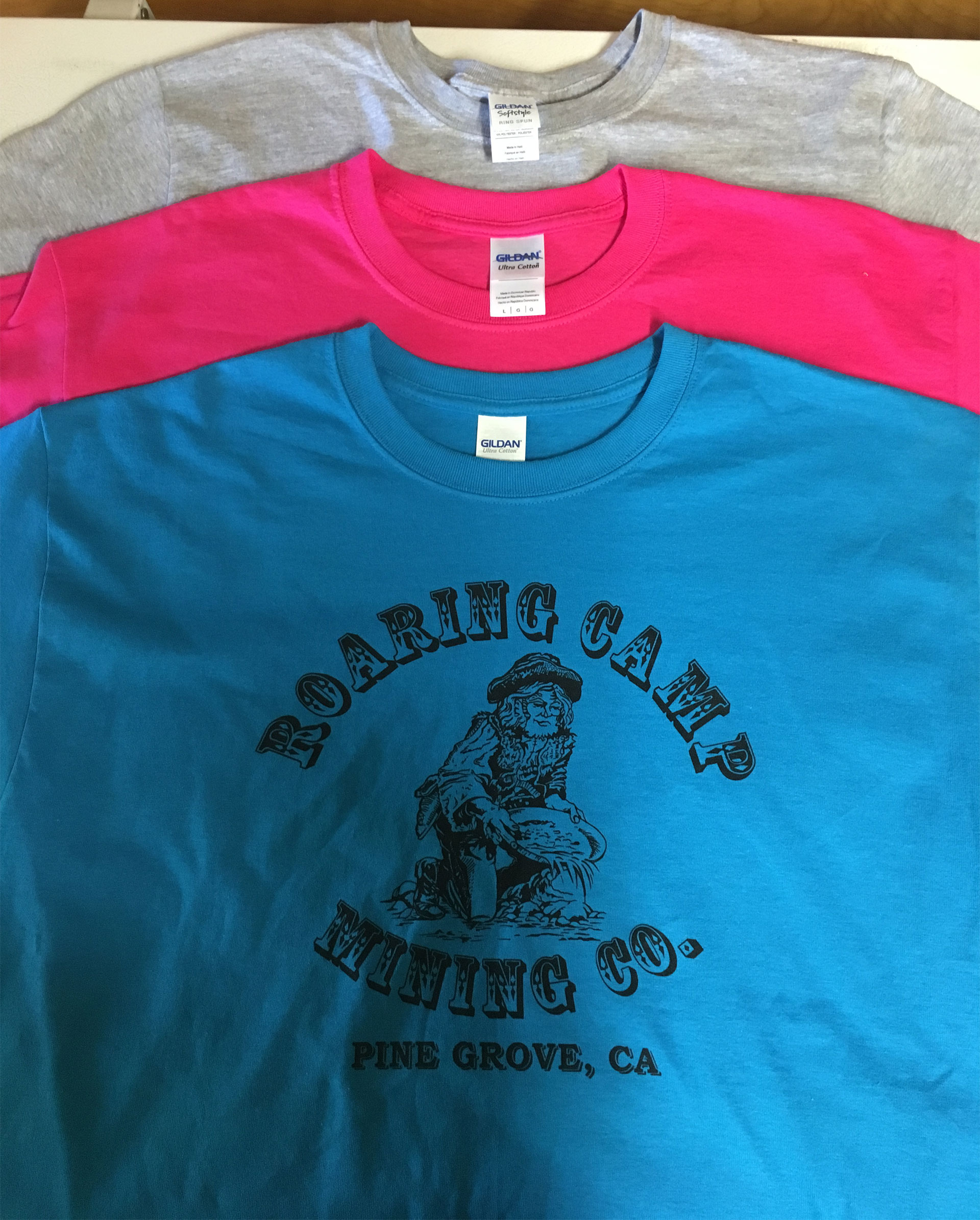 Roaring Camp Short Sleeve T-Shirt - Roaring Camp GoldRoaring Camp Gold