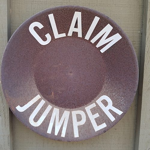 claim jumper cabin marker