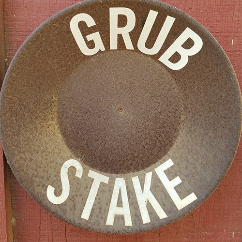 grub stake cabin marker