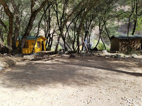 tent site 4 picnic table