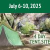 4 Day Tent Site || July 6-10, 2025