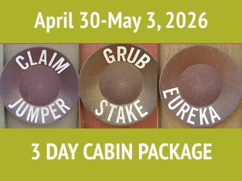3 Day Cabin || April 30-May 3, 2026