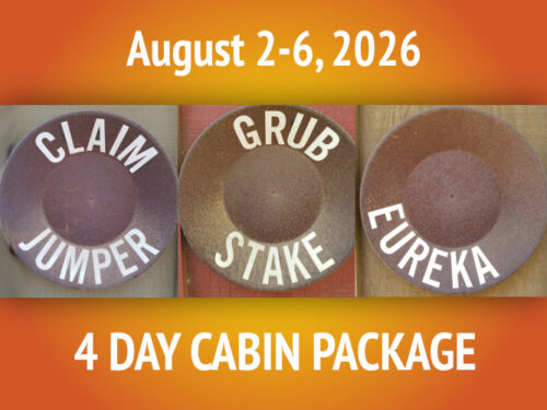 4 Day Cabin || August 2-6, 2026