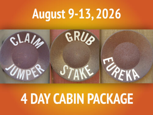 4 Day Cabin || August 9-13, 2026