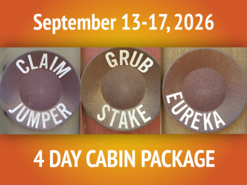 4 Day Cabin || September 13-17, 2026