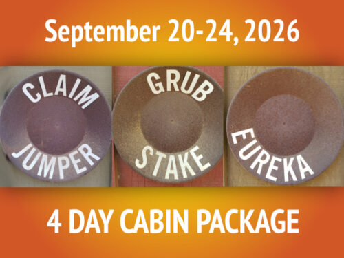 4 Day Cabin || September 20-24, 2026