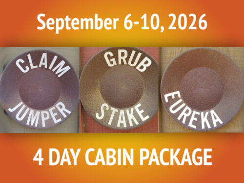 4 Day Cabin || September 6-10, 2026