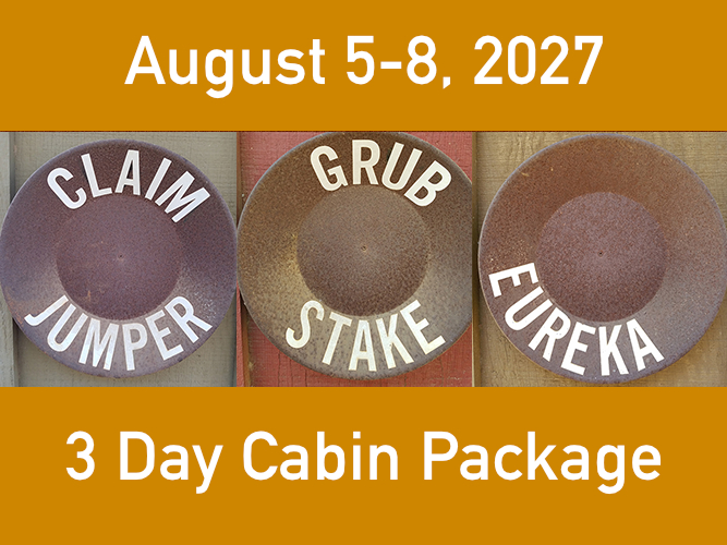 3 Day Cabin || August 5-8, 2027