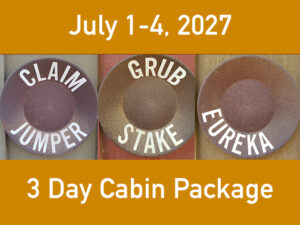 3 Day Cabin || July 1-4, 2027