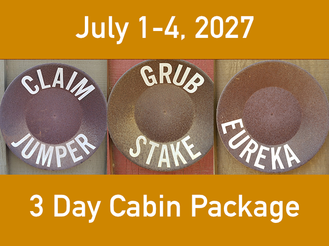 3 Day Cabin || July 1-4, 2027
