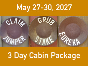 3 Day Cabin || May 27-30, 2027