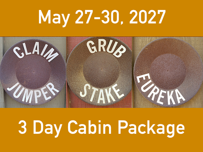 3 Day Cabin  ||  May 27-30, 2027