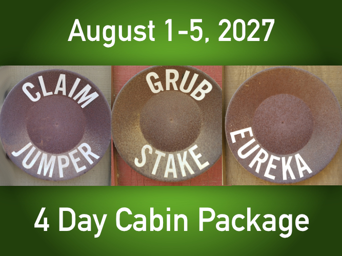 4 Day Cabin || August 1-5, 2027