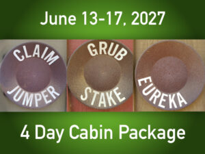 4 Day Cabin || June 13-17, 2027