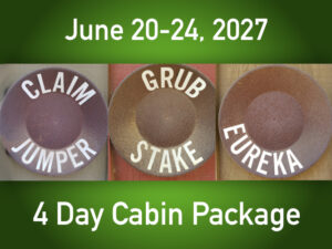 4 Day Cabin || June 20-24, 2027