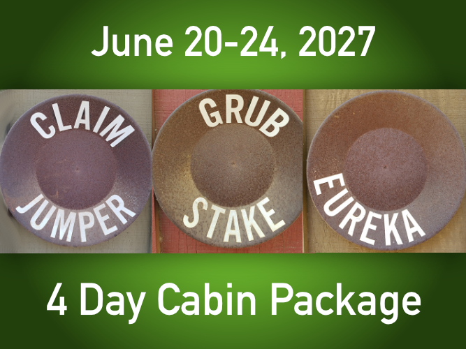4 Day Cabin || June 20-24, 2027